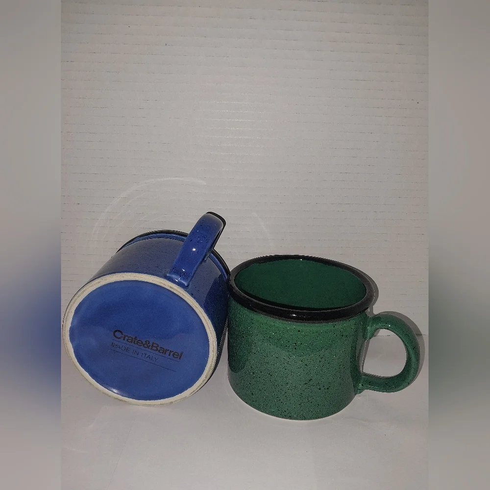 2 crate & barrel mug